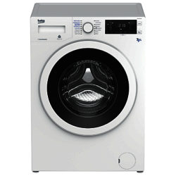 Beko WDJ7523023W Freestanding Washer Dryer, 7kg Wash/5kg Dry Load, B Energy Rating, White